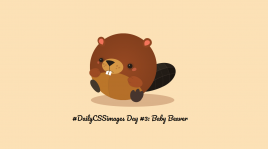 CodePen - #DailyCSSimages day #3_ Beaver