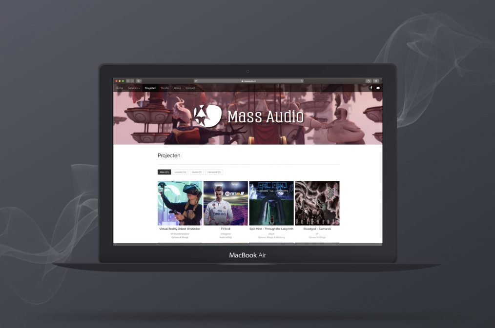 Website-Mass-Audio-door-ILUZIE